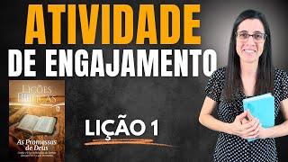 ATIVIDADE EBD Lição 1 AS PROMESSAS DE DEUS – 6 de Outubro de 2024