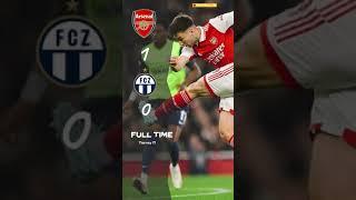 Arsenal vs FC Zurich  1-0