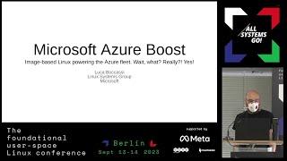 Microsoft Azure Boost Image-based Linux powering the Azure fleet. Wait what? Really? Yes