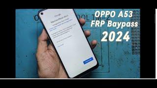 OPPO A53 FRP BYPASS 2024  ANDROID 12  LUPA AKUN GOOGLE