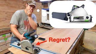 Do I REGRET not buying the Festool? Makita Track Saw 1 year review  The Recreational Woodworker