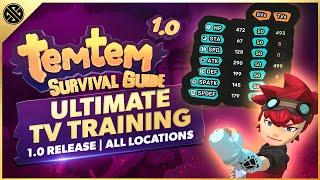 Temtem 1.0  Ultimate TV Training Guide  All Locations  Essential Gear  Optimal Teams