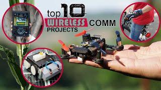 Top 10 Wireless Communication Projects  IOT RF Bluetooth Wifi