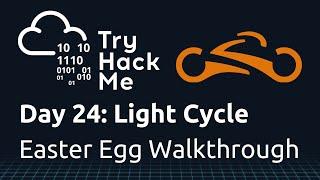 TryHackMe Advent of Cyber 2020 Day 24 - Light Cycle Easter Egg Official Walkthrough