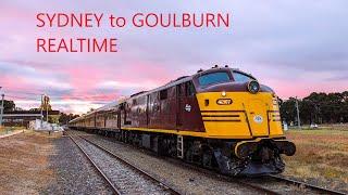 CabView Sydney Chullora to Goulburn 4K REALTIME