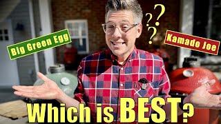 Did I pick the BEST? Big Green Egg vs Kamado Joe newest models ... which is BEST?