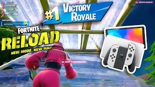 NEW Fortnite RELOAD Mode On Nintendo Switch - 40 Kill Win OG Map And Weapons + BEST Switch Player