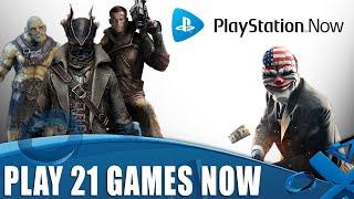 Play These 21 Amazing PS4 Games Instantly - On PlayStation Now