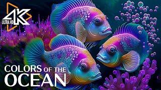 The Living Ocean 4K - A World of Diversity - Colorful Fishes Of The Ocean