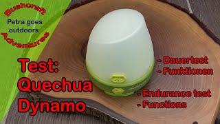 Test Quechua Dynamo Camping Lampe  Camp light