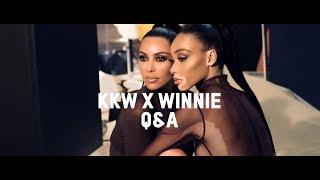 Q&A with Kim Kardashian West & Winnie Harlow  KKW Beauty