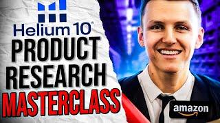 Helium 10 Product Research Masterclass  A to Z Tutorial for Beginners