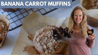 Banana Carrot Muffins  Easy Easter Baking