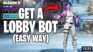 How to make a *LOBBY BOT* on Fortnite Season 5 Every SkinEmote WORKING 2021