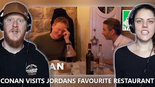 Conan Visits Jordan’s Favorite Restaurant  REACTION  OB DAVE REACTS