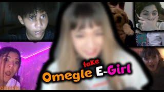 Pretending Im An E-GIRL ON OMEGLE  trolling P.3