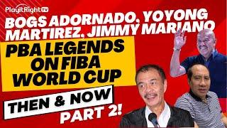 Exclusive Adornado Martires Mariano PBA Legends On FIBA World Cup Then & Now Part 2