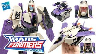 Transformers ANIMATED Voyager Class BLITZWING Triple Changer REVIEW