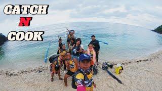 SPEARFISHING PHILIPPINES  CATCH N COOK  BANTON ROMBLON  MEL SPEARFISHING TV