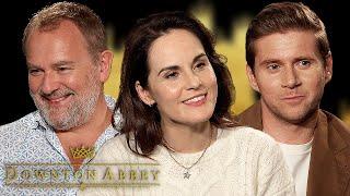 The Downton Abbey Cast Interview Each Other - Hugh Bonneville Michelle Dockery Allen Leech