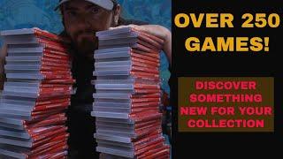 HUGE Nintendo Switch Collection of over 250 games 2022