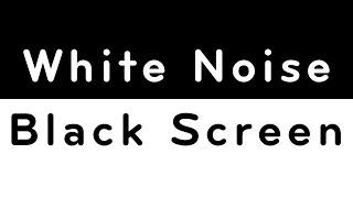 White Noise Black Screen - No Ads - 10 hours - Perfect Baby Sleep Aid
