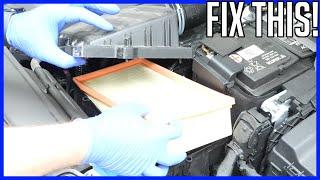 How to Replace Air Filter Audi A3 2020-2025  EASY