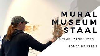 Painting a Mural in a Museum with Sonja Brussen