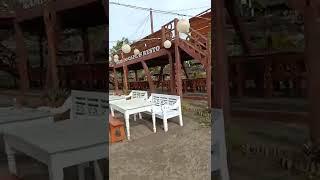 Video mentahan buat prank teman main ke cafe resto pinggir pantai