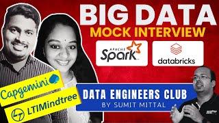 Cloud Data Engineer Mock Interview  PySpark Coding Interview Questions Azure Databricks #question