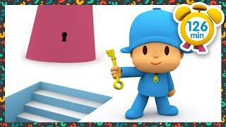  POCOYO in ENGLISH - The Master Key  126 minutes   Full Episodes  VIDEOS and CARTOONS for KIDS