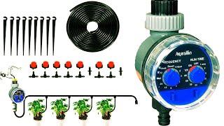 Как сделать автоматический полив грядок на даче  алиэкспресс обзор