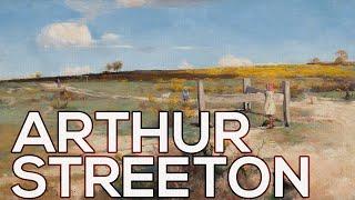 Arthur Streeton A collection of 45 paintings