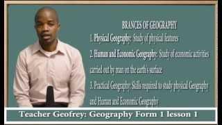 F1 Geography Lesson1 Introduction to Geography