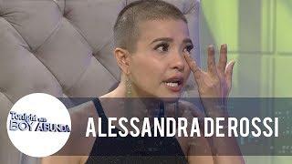 TWBA Alessandra tears up while talking about betrayal in showbiz