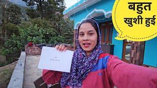 youtube से आई खुशखबरी  Preeti Rana  Pahadi lifestyle vlog  Giriya village