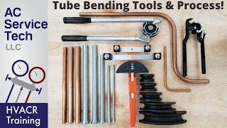 Copper Tube Bending Tools & Methods Lever Type Ratcheting Spring Hands
