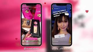 Singapore Influencers on Yuan Pearl Milk Tea Handmade Soap Gift Set