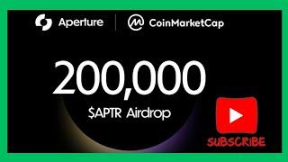 CoinMarketCap  Aperture Finance Airdrop  How To Participate APTR Airdrop  Complete Details 