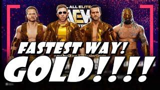 How To Unlock GOLD Attires In AEW FIGHT FOREVER FASTEST WAY  AEW Fight Forever Hidden Secrets