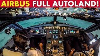 Watch AIRBUS LANDS ITSELF  - Full CAT III Autoland