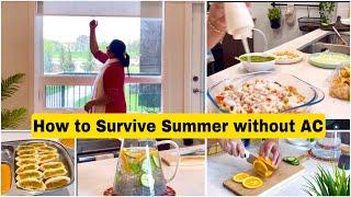 13 ways to keep your House & Body cool in Summer without AC