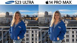 Samsung Galaxy S23 Ultra vs iPhone 14 Pro Max Camera Test