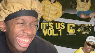 THIS THAT UNC MUSIC Concrete Boys - Its Us Vol. 1 ALBUM REACTION