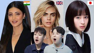 Korean Lesbians Pick HOTTEST foreign celebrity for the first time