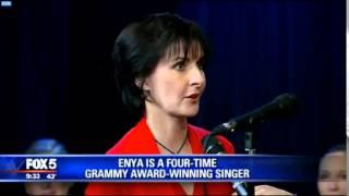 Enya on FOX 5  New York 14. 03 . 2016