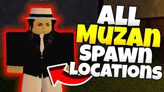 All Muzan Spawn Locations Project Slayers