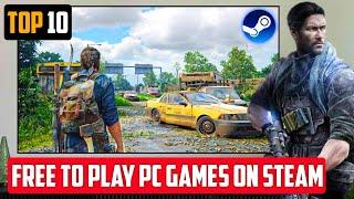 Top 10 FREE TO PLAY PC Games On Steam 2023