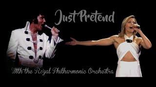 ELVIS PRESLEY & HELENE FISCHER With the Royal Philharmonic Orchestra - Just Pretend New Edit 4K