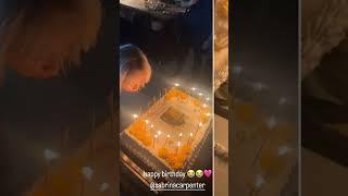 Sabrina Carpenter’s 25th Birthday Cake Features Hilarious Leonardo DiCaprio Meme